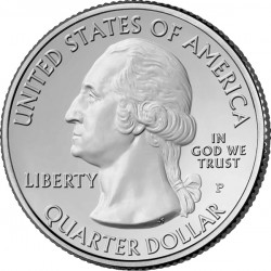 2021 America the Beautiful Silver Bullion Coin Obverse