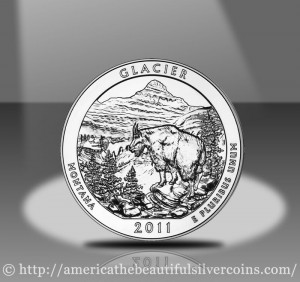 2011 Glacier Silver Coin